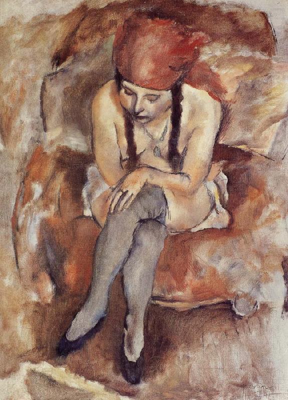 Keludiya have break, Jules Pascin